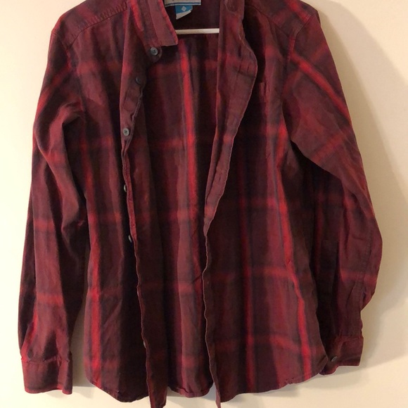 Columbia Other - Red flannel